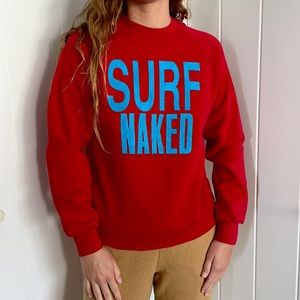 Vintage jerzees surf naked crew neck